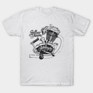 Vintage Motorcycle Engine Retro Style T-Shirt